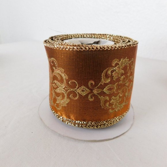 Lot Of 13+ Halloween Ribbon Various Lengths Widths Amounts Some Wired New Pieces - Picture 5 of 12